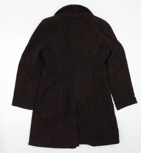 Marks and Spencer Womens Brown Jacket Coat Size 12