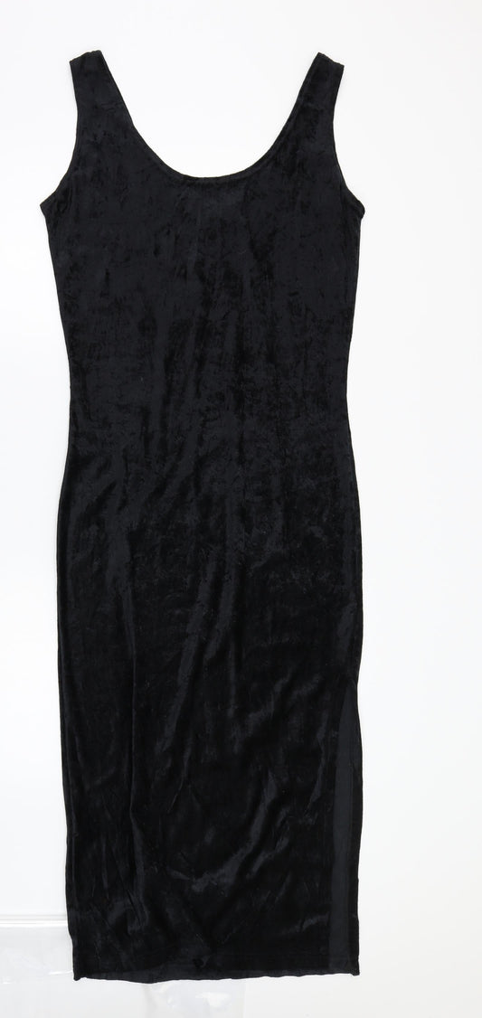Influence Womens Black A-Line Size M