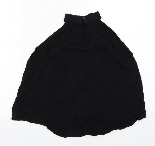 Pieces Womens Black Basic T-Shirt Size S