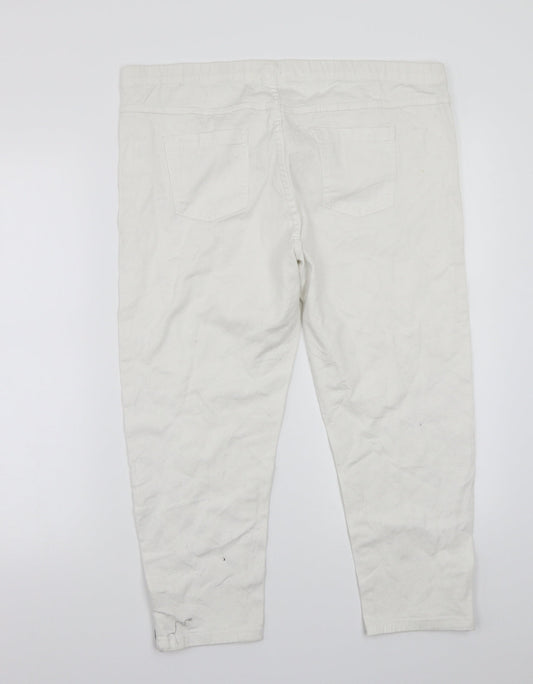 Boule Womens White Straight Jeans Size XL L21 in