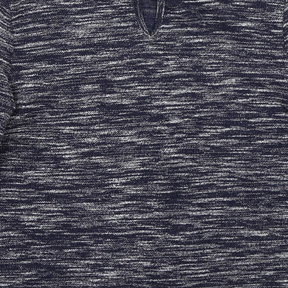 Oasis Womens Blue Pullover Jumper Size S