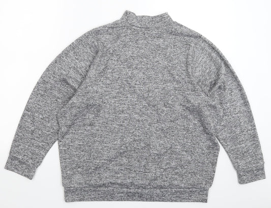 Select Womens Grey Knit Pullover Jumper Size 10