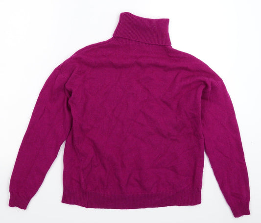 nice things Womens Purple Knit Pullover Jumper Size M