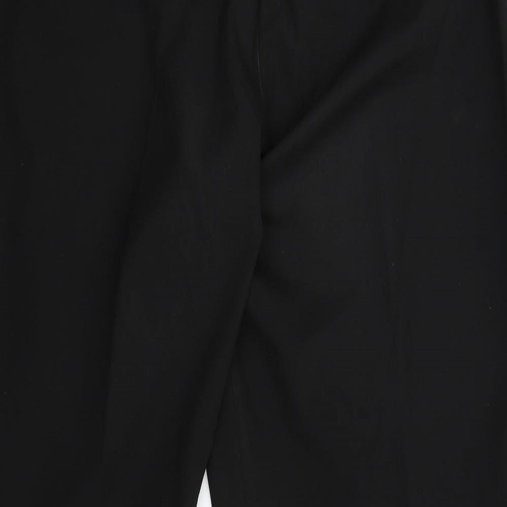 South Womens Black Trousers Size 18 L29 in