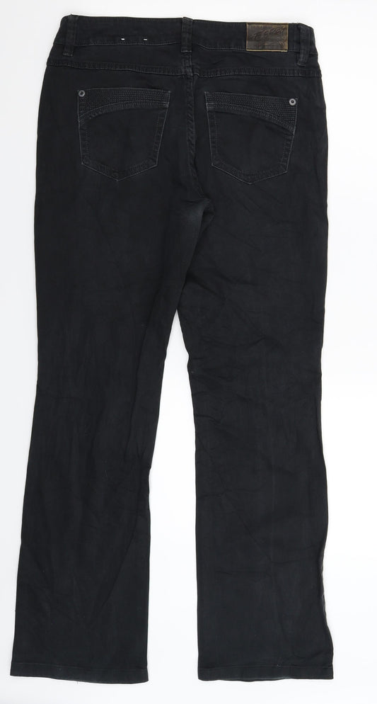 Esprit Womens Black Denim Bootcut Jeans Size 30 in L31 in