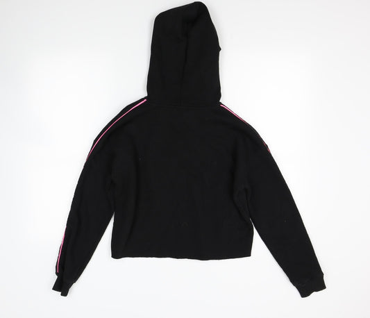 Primark Boys Black Pullover Hoodie Size 15 Years