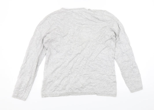 Antea Womens Grey Pullover Jumper Size 10