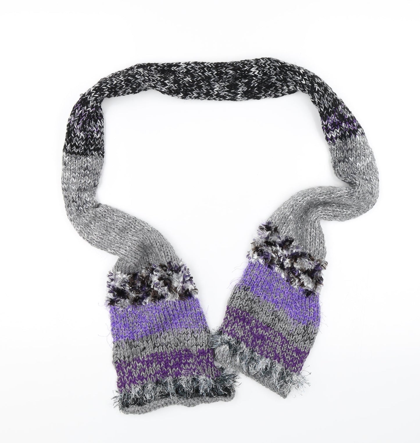 Preworn Unisex Grey Scarf