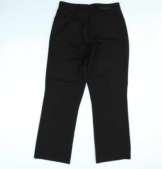 River Island Womens Black Dress Pants Trousers Size 32 in L30 in