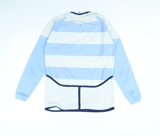 Patrick Boys Blue Striped Basic T-Shirt Size 11-12 Years