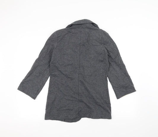 Preworn Womens Grey Jacket Size 8