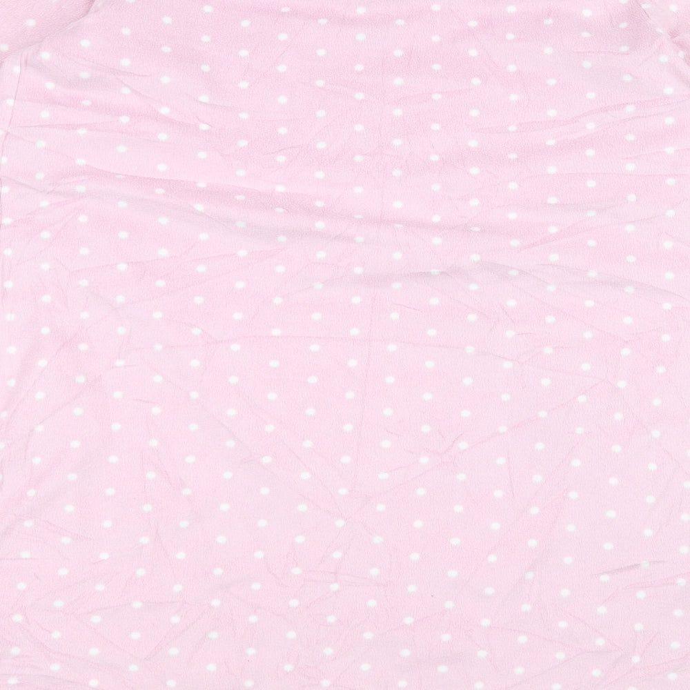 Marks and Spencer Womens Pink Polka Dot Pullover Jumper Size 16