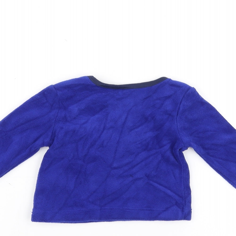 George Blue Pullover Jumper Size 0-3 Months - Dinosaur