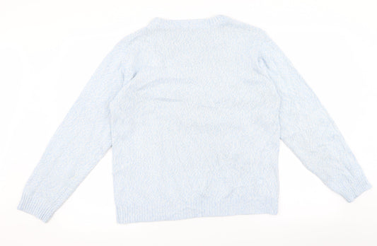 Preworn Womens Blue Pullover Jumper Size L