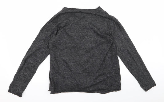 H&M Womens Grey Cardigan Jumper Size S