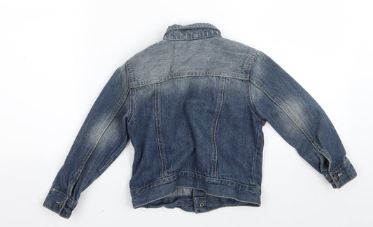 TU Girls Blue Jacket Size 3 Years