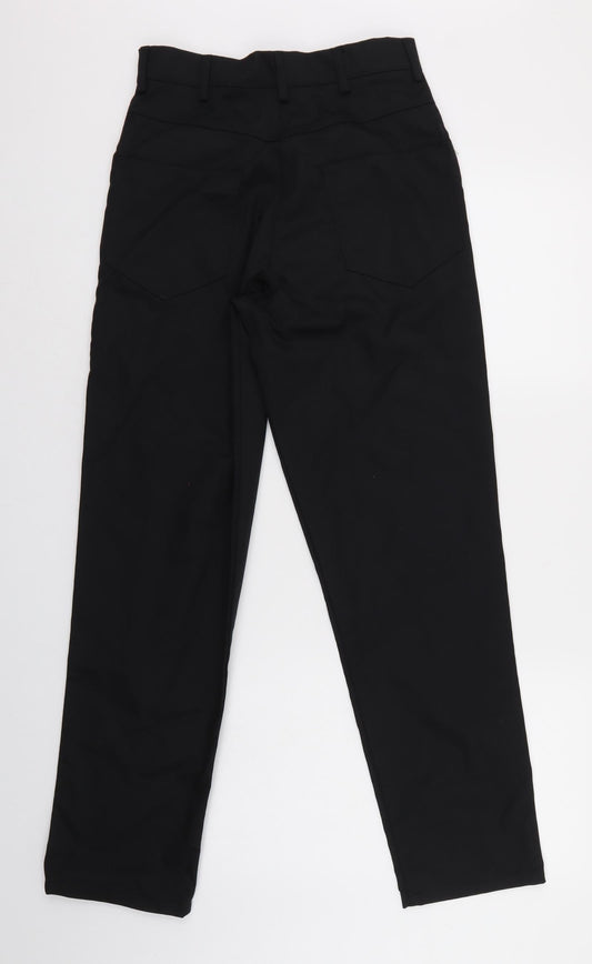 Alexandra Womens Black Denim Straight Jeans Size 10