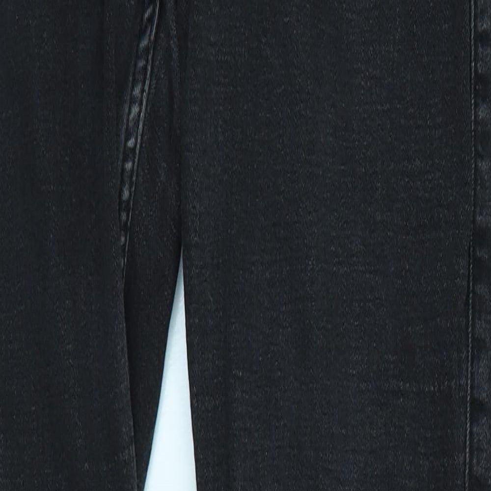 Hollister Womens Black Denim Skinny Jeans Size 34 in L34 in