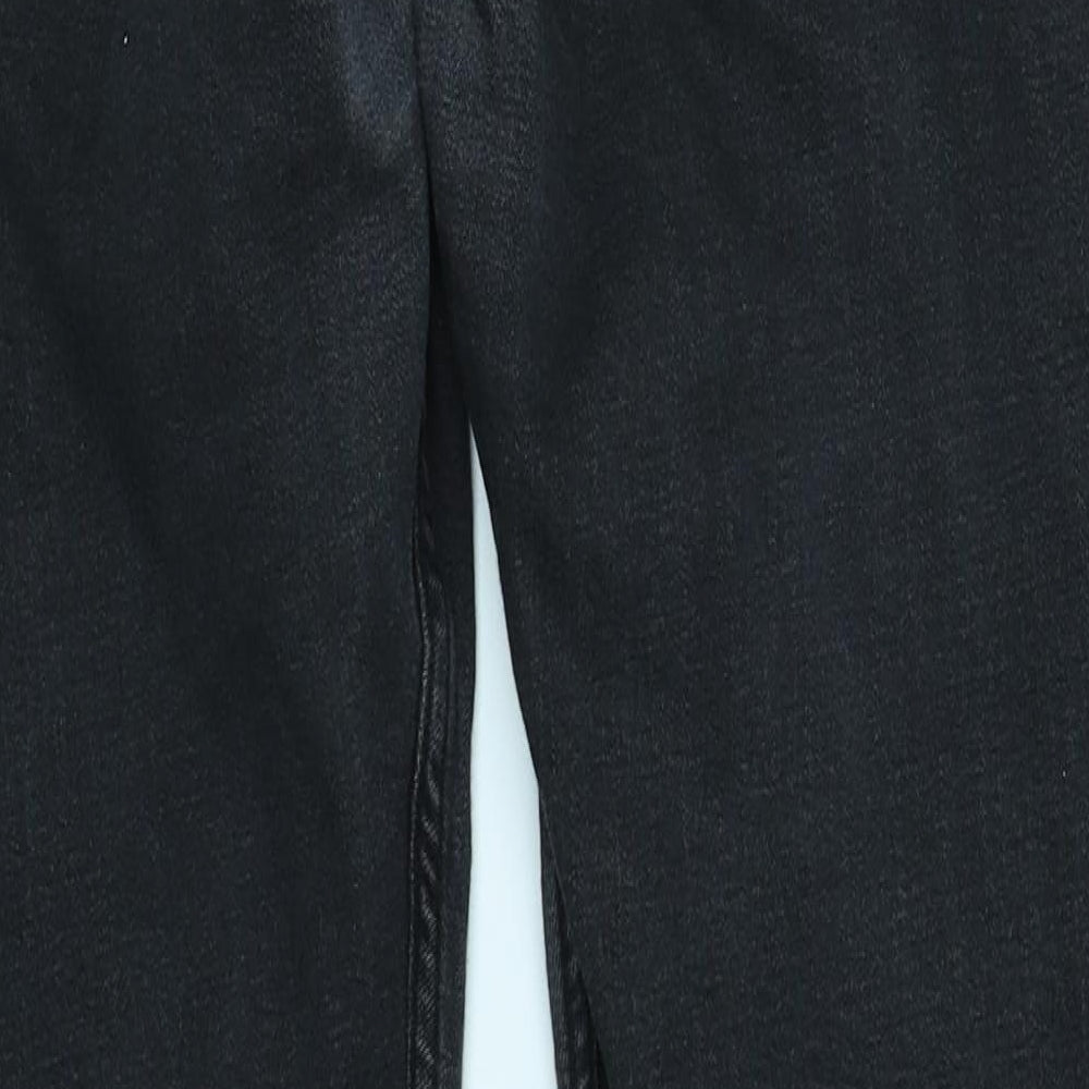 Hollister Womens Black Denim Skinny Jeans Size 34 in L34 in