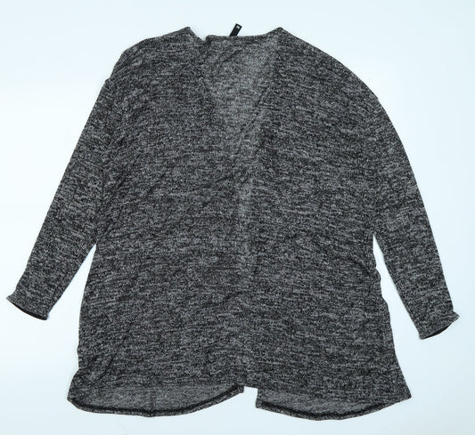 Divided Womens Grey Cardigan Jumper Size M
