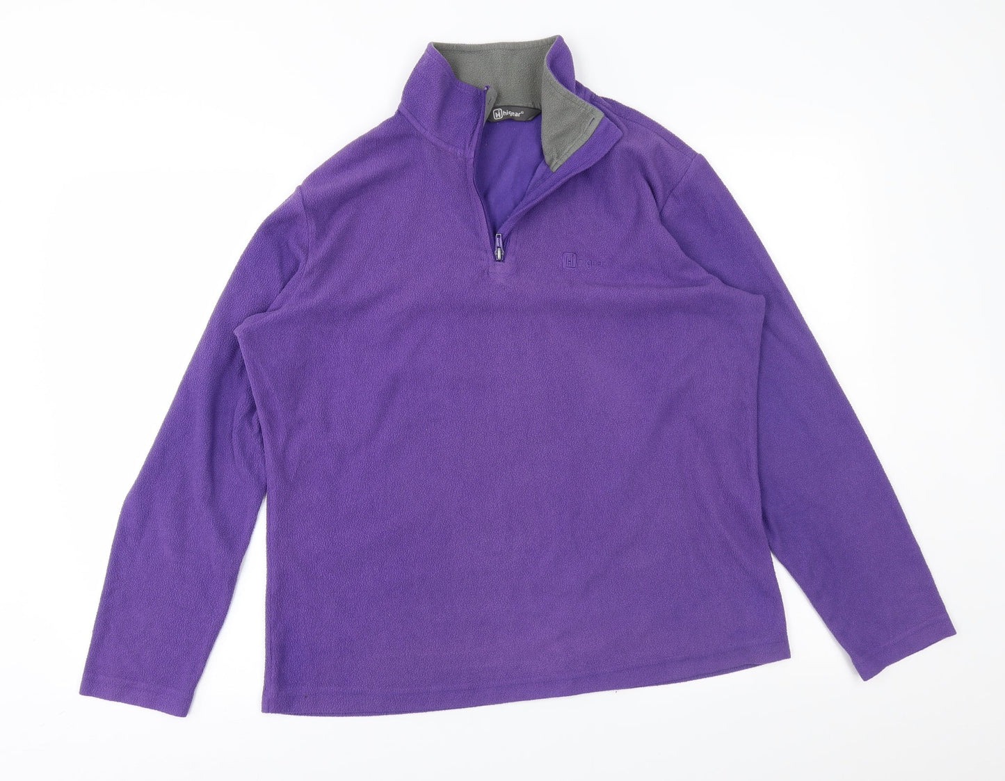 Hi Gear Womens Purple Fleece Jacket Size 14