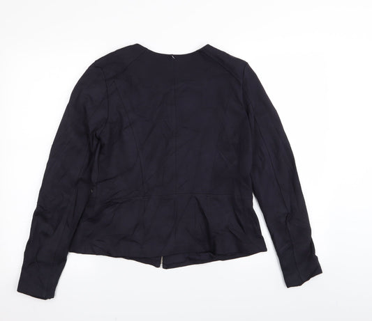 French Connection Womens Blue Jacket Size 12
