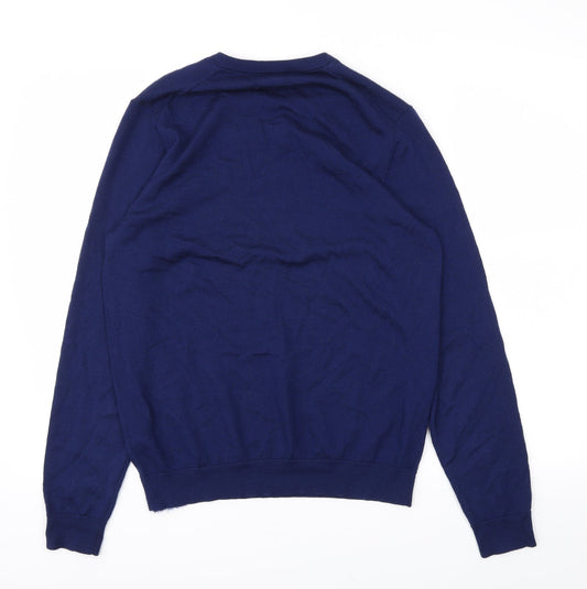 M&S Mens Blue Pullover Sweatshirt Size M