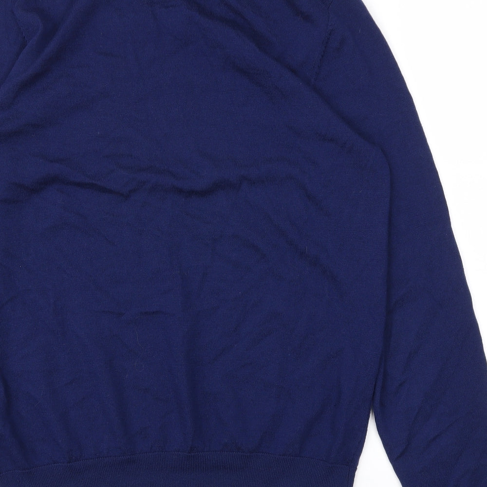 M&S Mens Blue Pullover Sweatshirt Size M