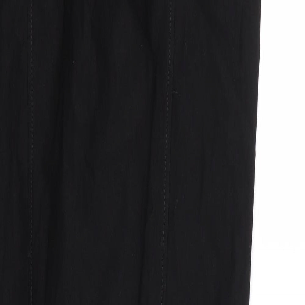 TRU Womens Black Sweatpants Trousers Size M L29 in
