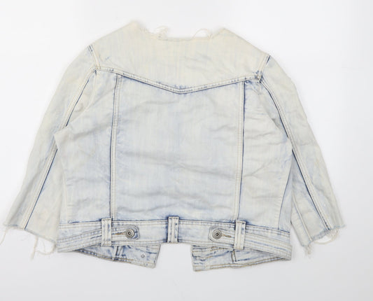 Dorothy Perkins Womens Blue Jacket Size 14