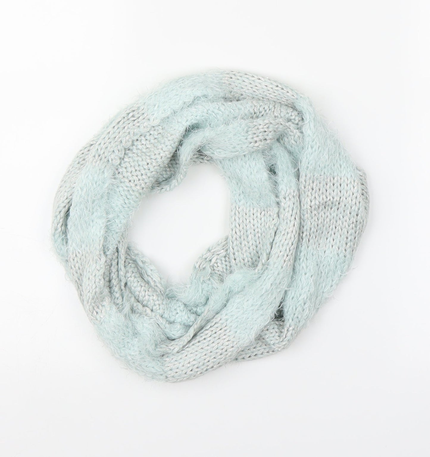 Preworn Unisex Green Shawl/Wrap - Inifinity Scarf