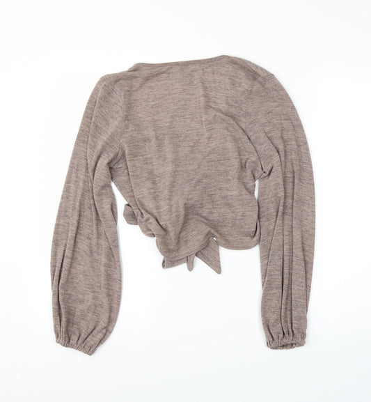 River Island Womens Purple Cardigan Jumper Size 8