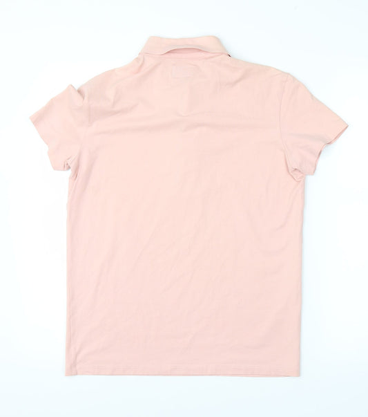 Energie Boys Pink Basic T-Shirt Size L