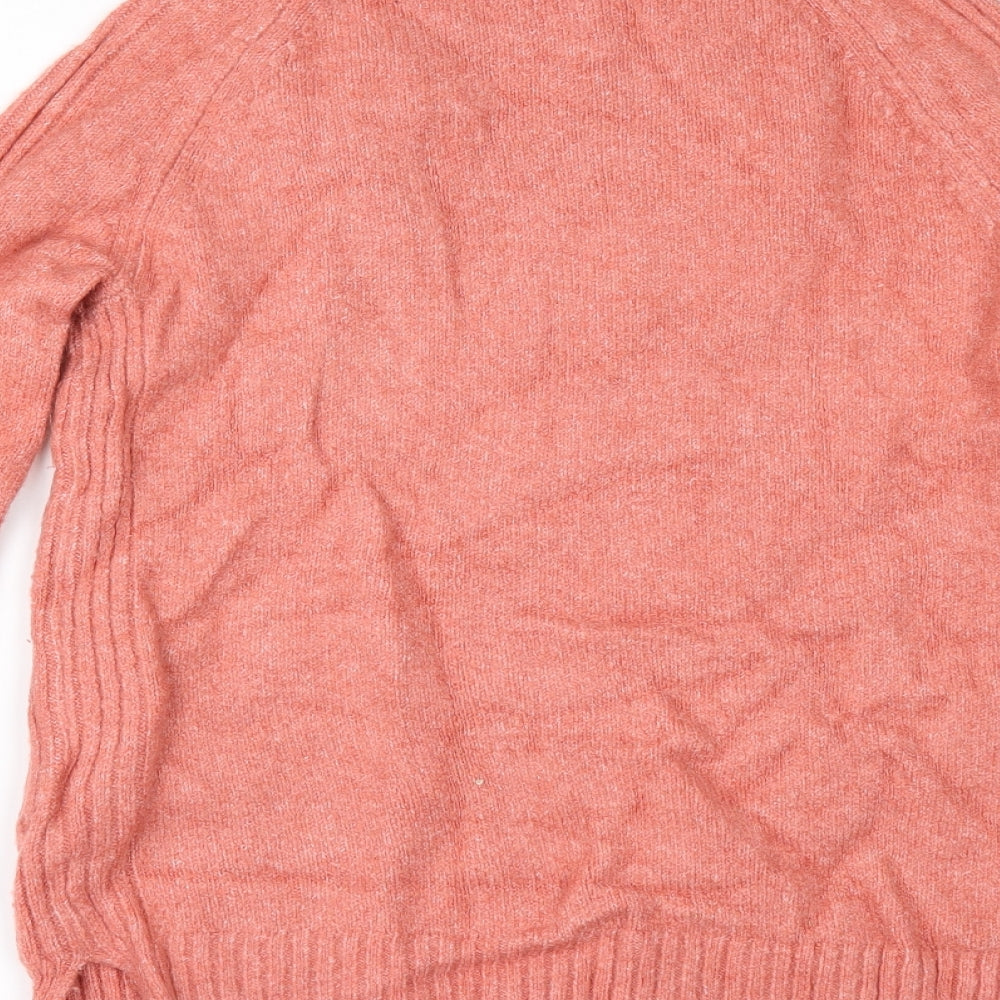 Marks and Spencer Womens Orange Pullover Jumper Size XS