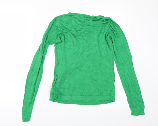 Catherine Malandrino Womens Green Pullover Jumper Size S