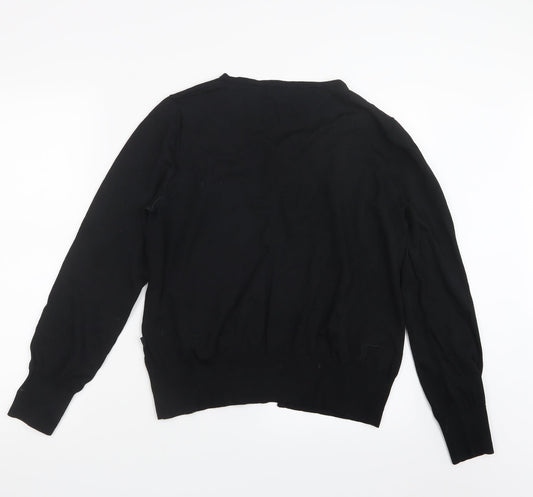 Incorporatewear Womens Black Knit Cardigan Jumper Size L