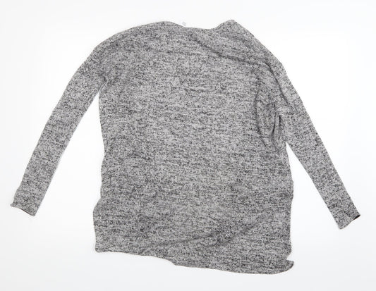 Divided by H&M Womens Grey Knit Cardigan Jumper Size XS