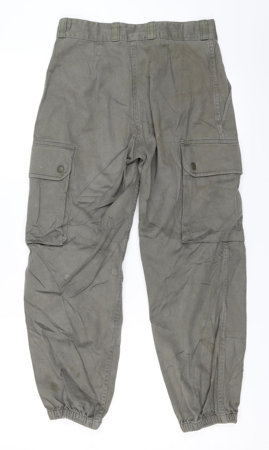Nasty Gal Womens Green Jegging Trousers Size S L25 in