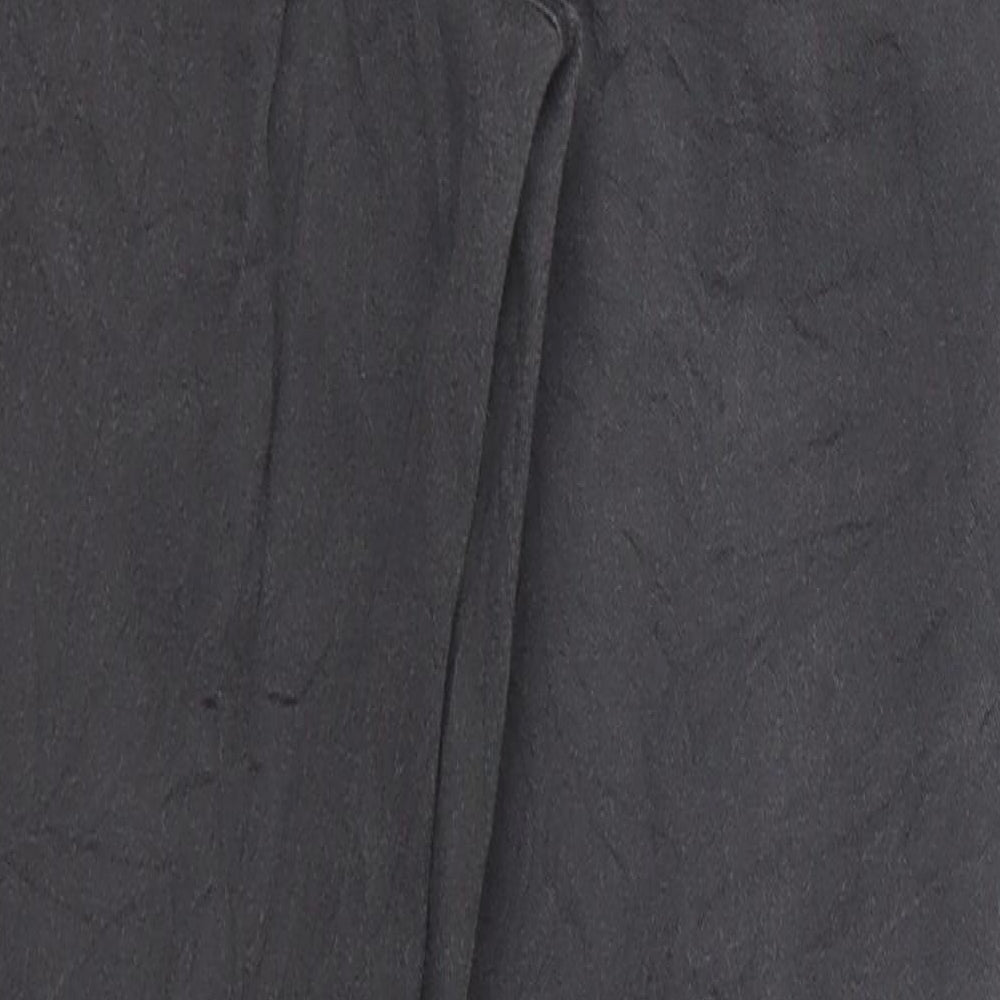 H&M Womens Grey Denim Skinny Jeans Size 6 L25.5 in