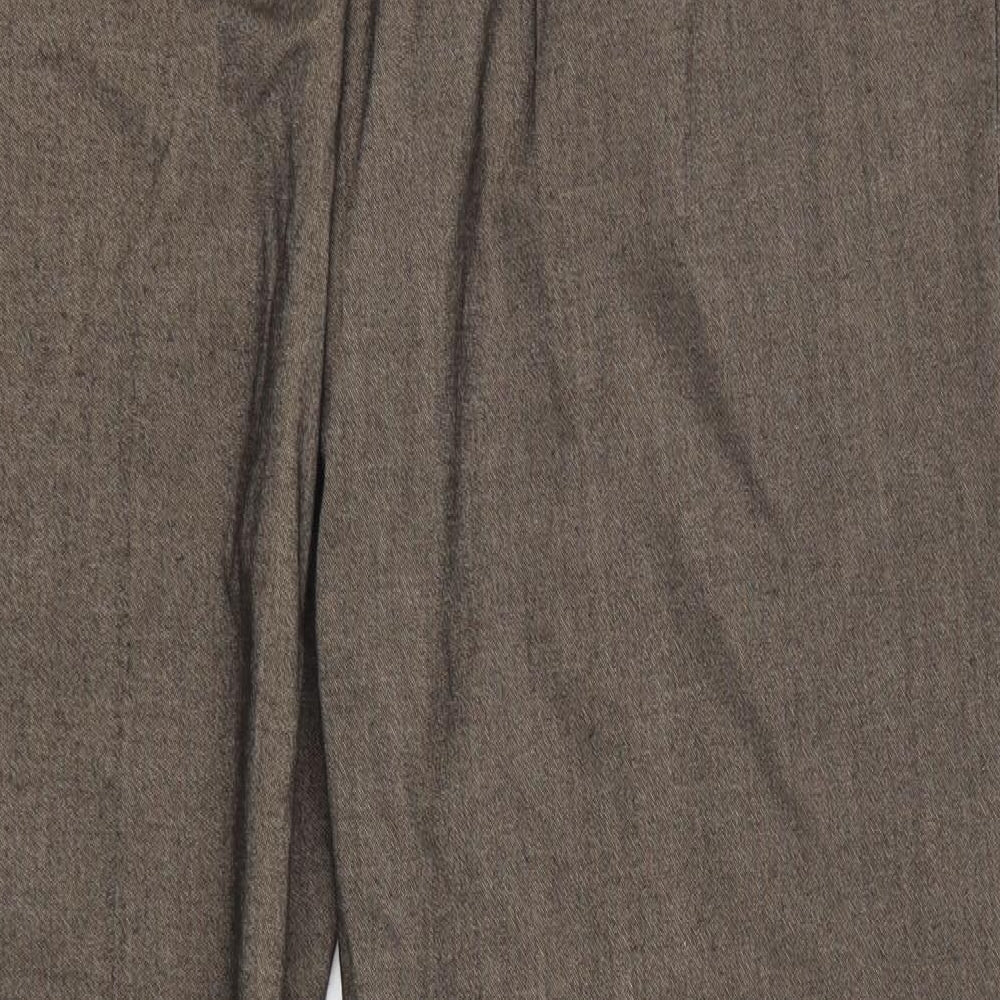 Preworn Womens Brown Trousers Size 18 L30 in