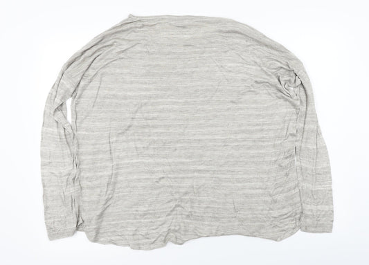 H&M Womens Grey Pullover Jumper Size M