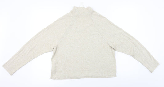 H&M Womens Beige Pullover Jumper Size XS