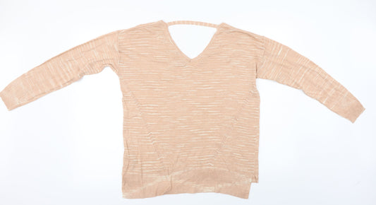 Marks and Spencer Womens Orange Pullover Jumper Size L