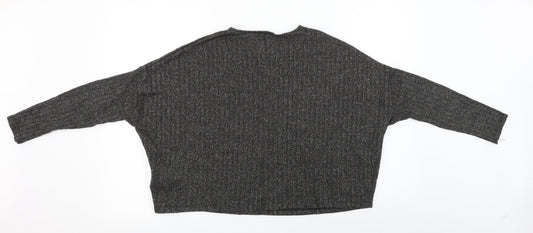Zara Womens Black Pullover Jumper Size S