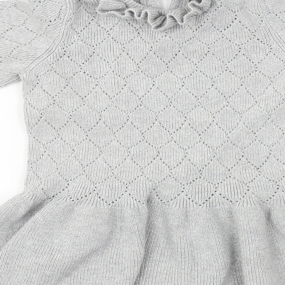 Brand and care label for Matalan Grey A-Line, size 18-24, Months