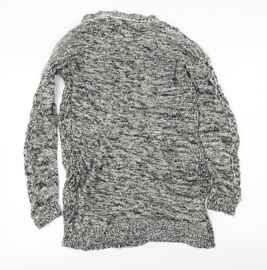 Brave Soul Womens Grey Pullover Jumper Size XS