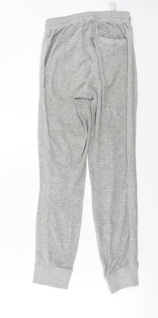 Made with love Womens Grey Jogger Trousers Size S L24 in