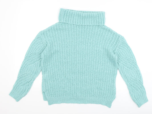 Select Womens Blue Pullover Jumper Size 12