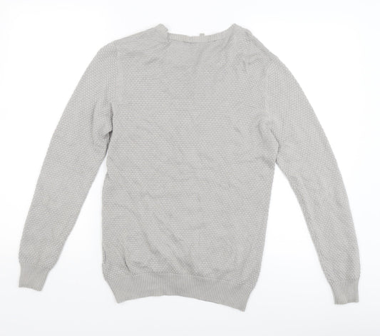VRS Womens Grey Cardigan Jumper Size M
