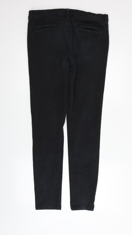 Topman Womens Black Trousers Size 34 in L28 in